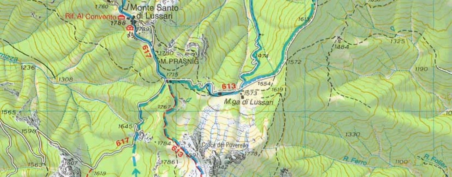 Cartografia Escursionismo