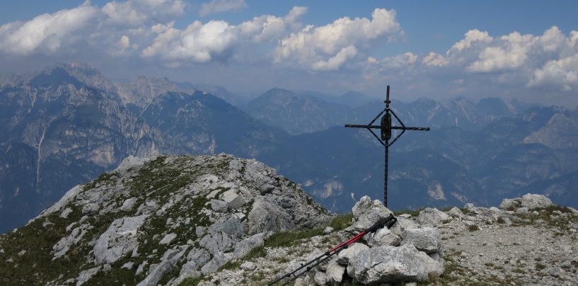 Monte Plauris da casera Confin